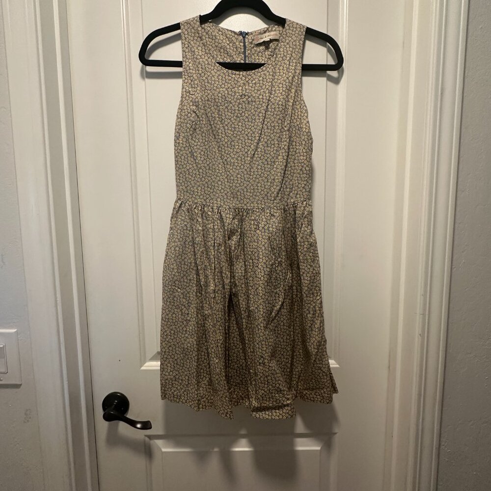 Paul&Joe Sister Blue & Soft Yellow Floral Dress